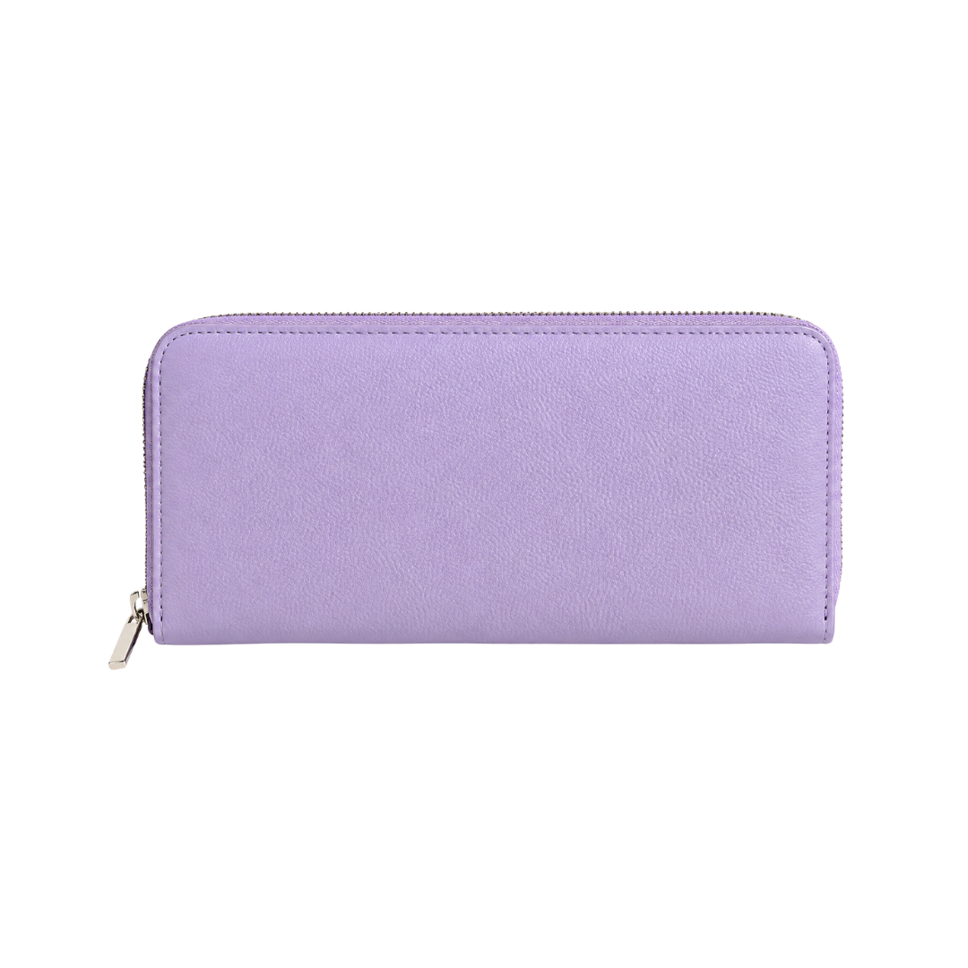 Emporio Medium Leather Long Zip Wallet