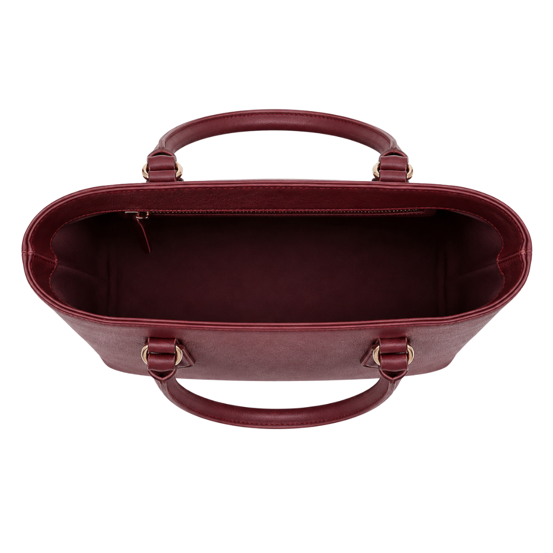 Emporio Medium Leather Tote Handbag