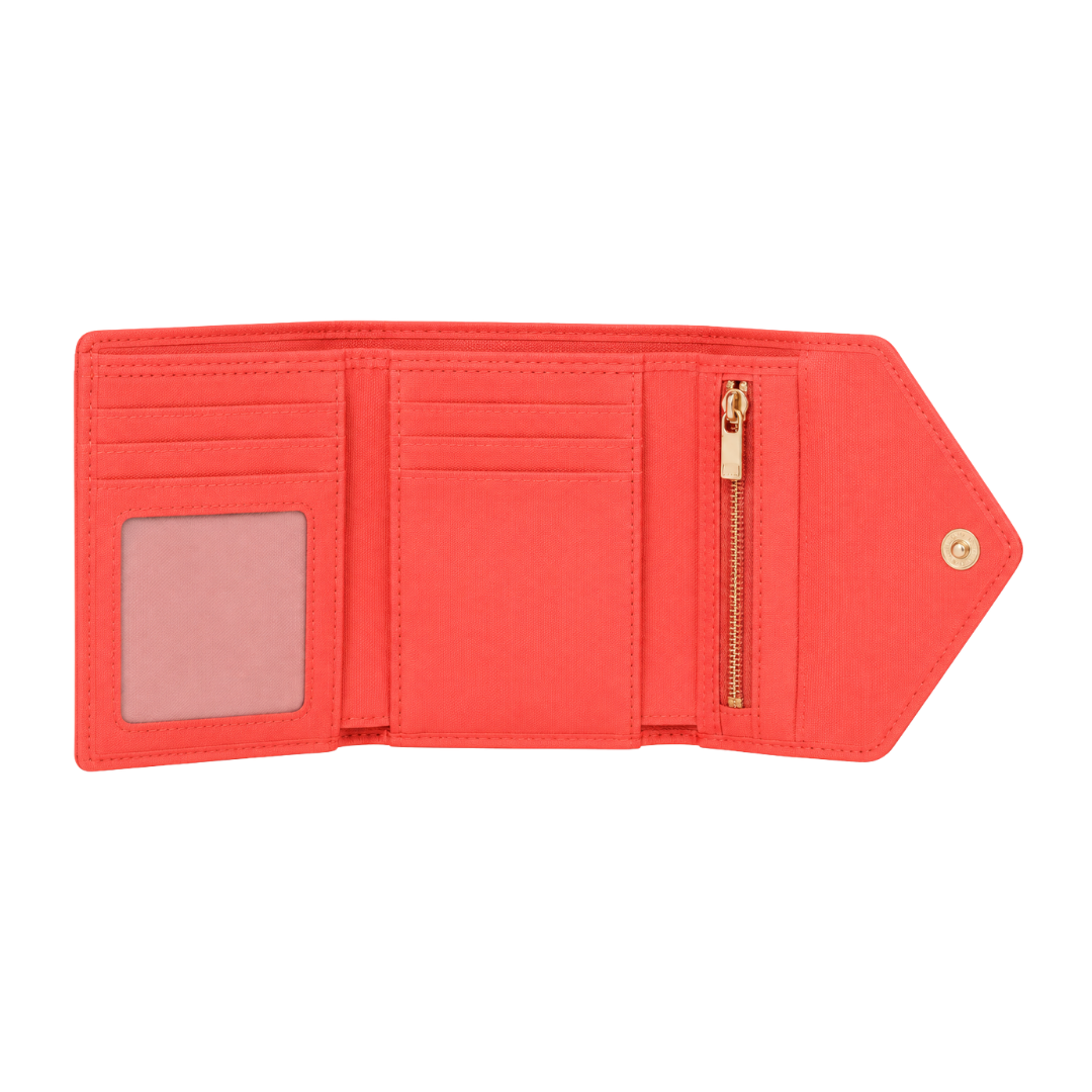 Emporio Medium Nylon Trifold Wallet